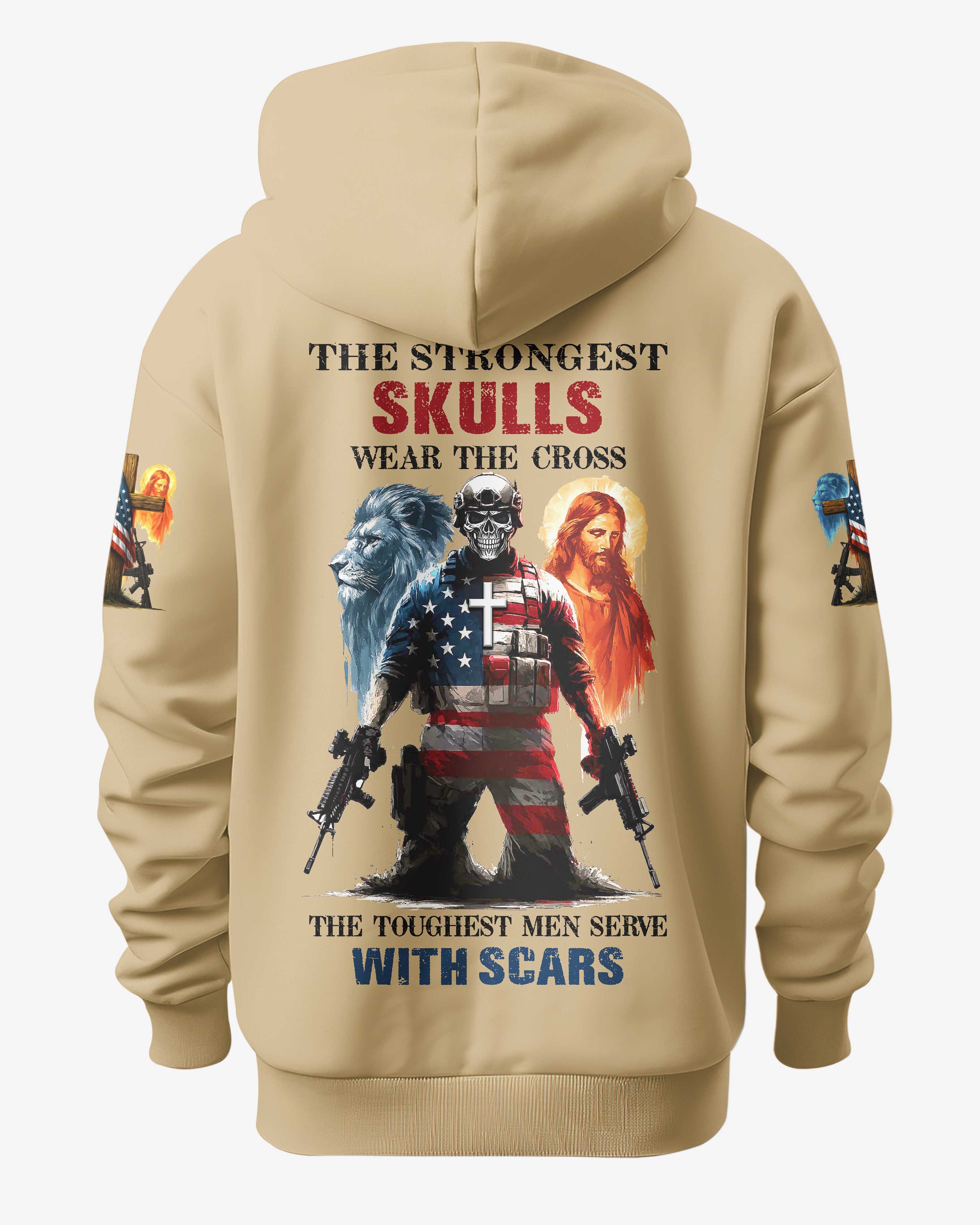 The Strongest Skulls Wear The Cross T-Shirt