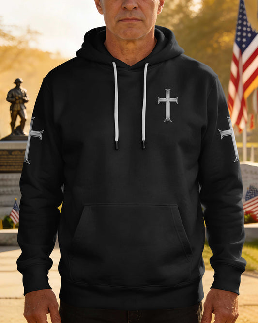 Trained By The Corps Redeemed By The Cross Hoodie