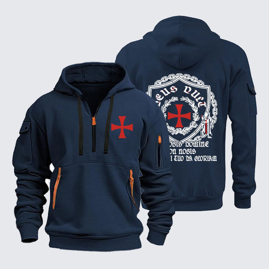 Zipper Hoodies - Non Nobis Domine, Non Nobis, Sed Nomini Tuo Da Gloriam