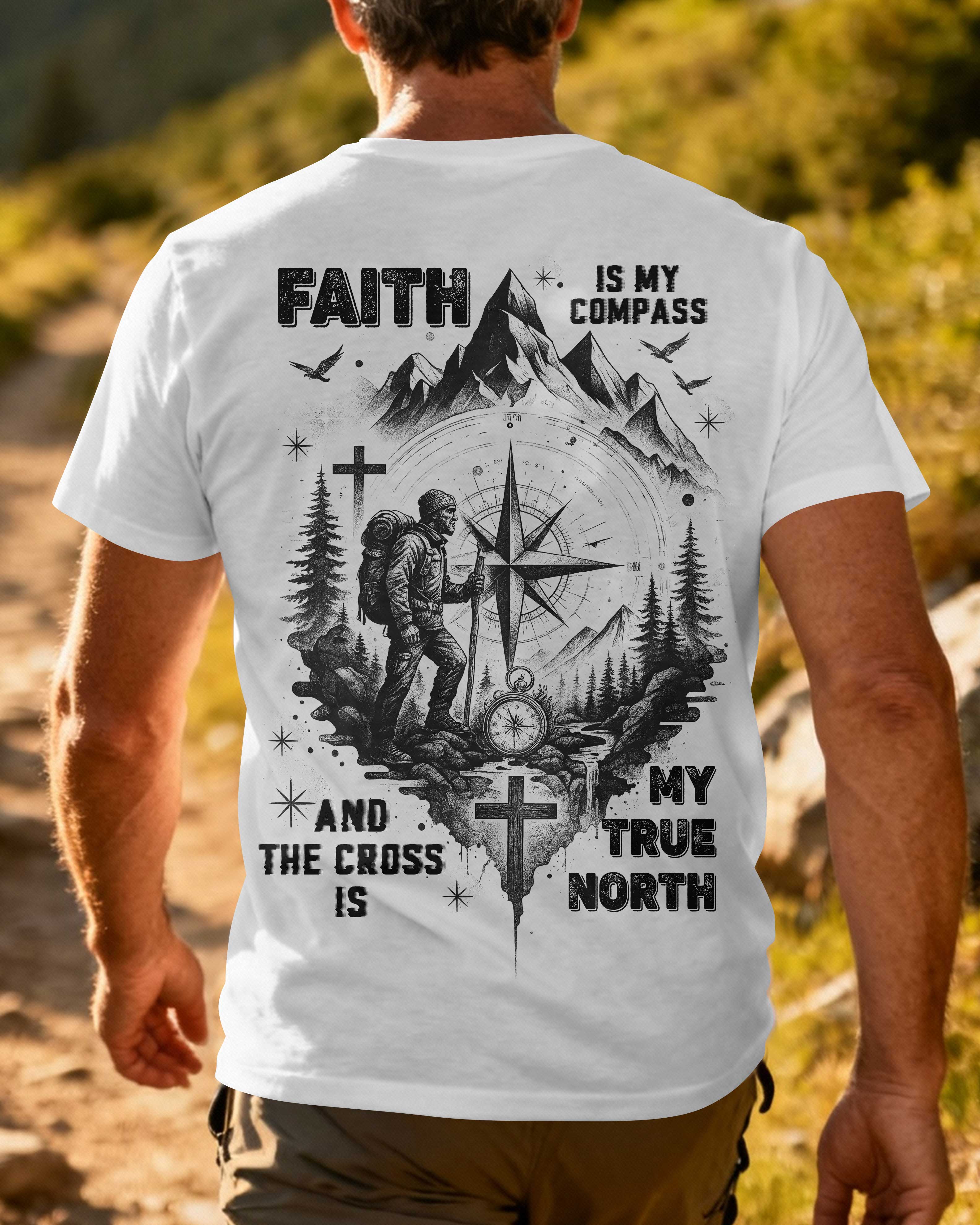 Faith Is My Compass And The Cross Is My True North T-Shirt