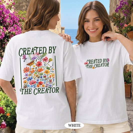 Created by the Creator Christian T-Shirt & Hoodie