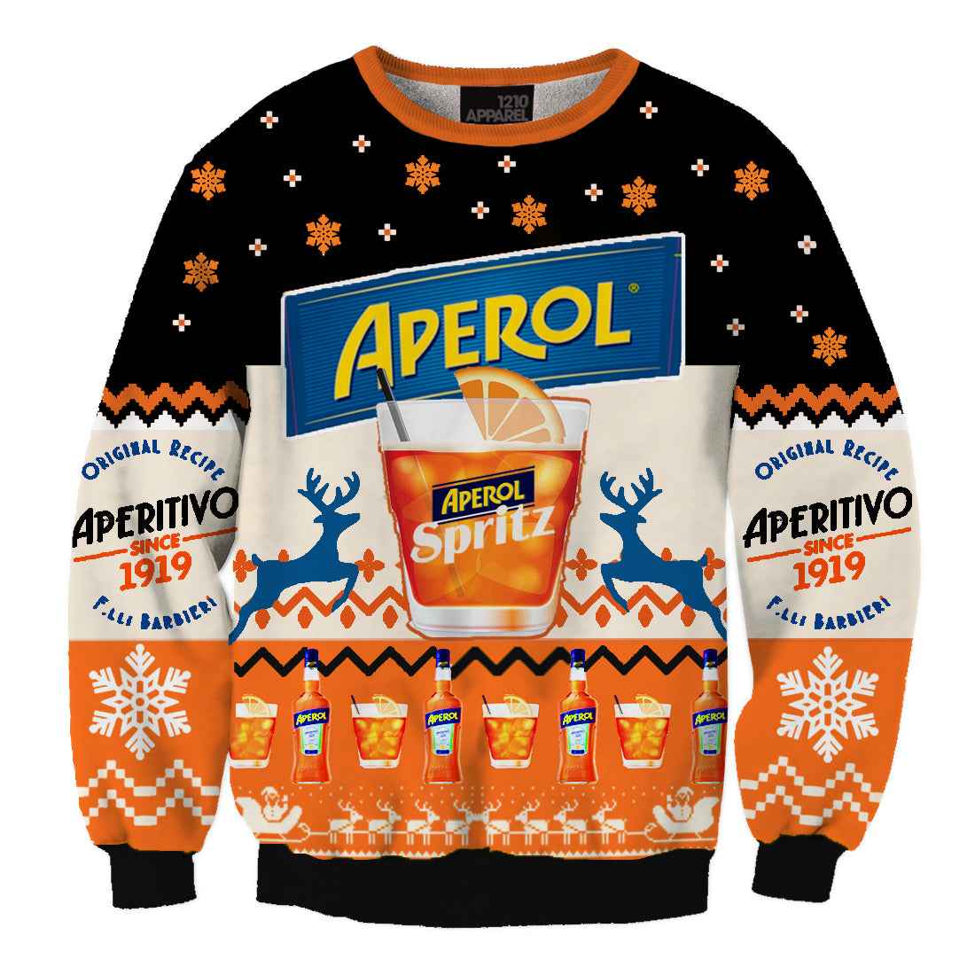 Unisex Fun 3D Printed Christmas Sweatshirt