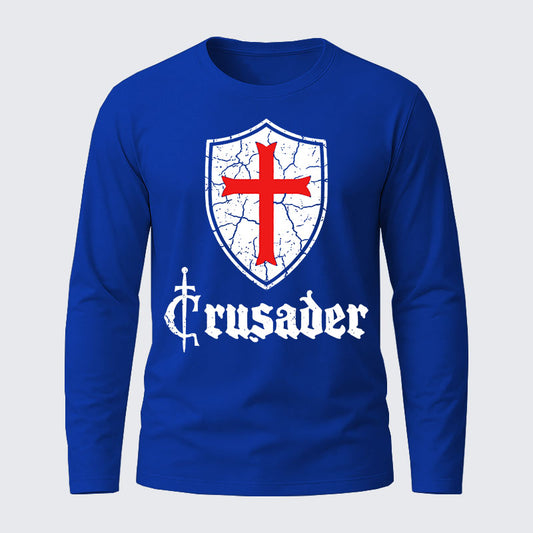 Crusader Cotton Long Sleeve T-Shirt