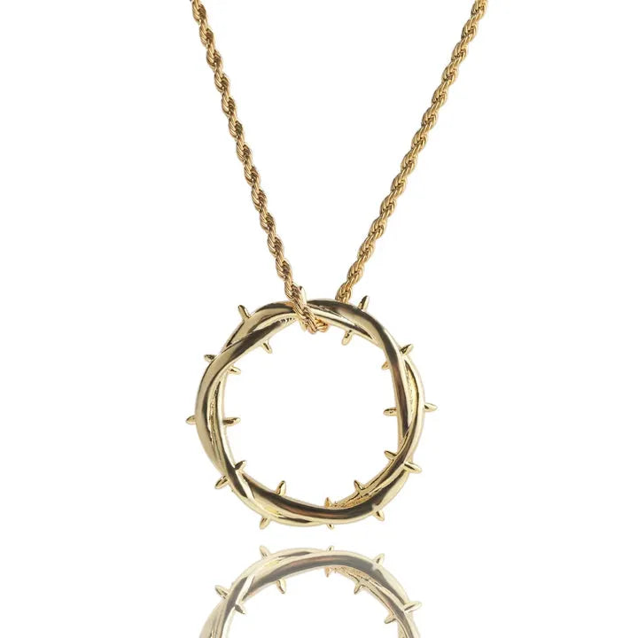 Crown of Thorns Necklace and Pendant