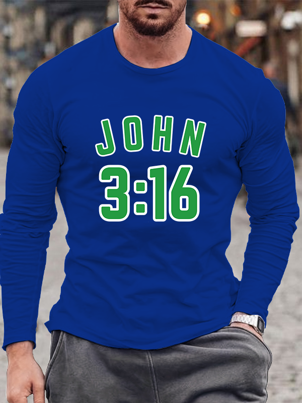 John 3:16 Long Sleeve T-Shirt