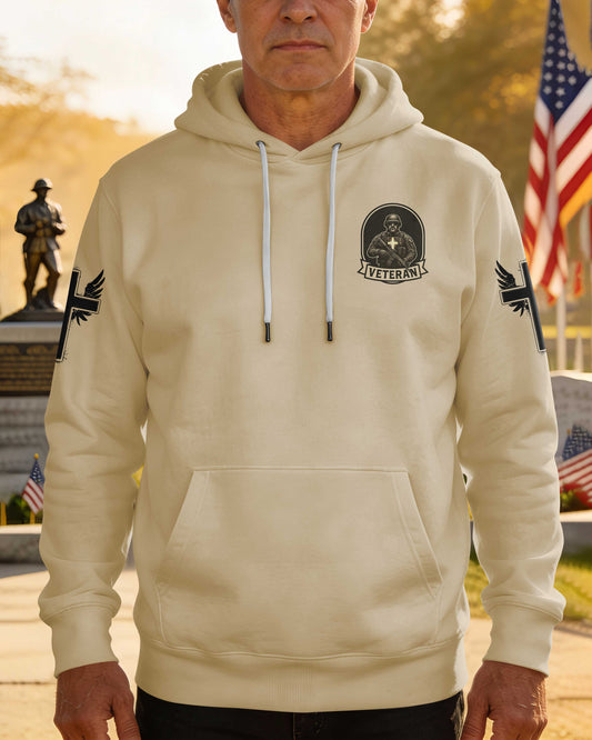 God Took The Strongest Americans All Over Print Hoodie