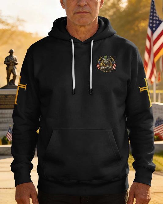 Once A Marine By Duty Forever A Warrior Of Christ By Faith Hoodie