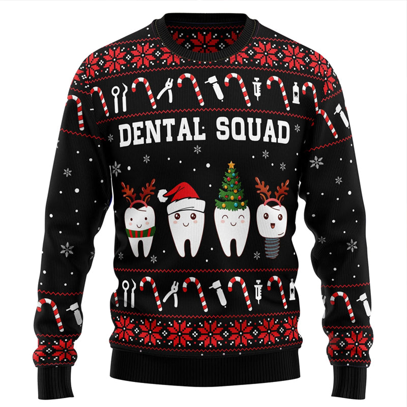 Dental Squad Ugly Christmas Sweatshirt