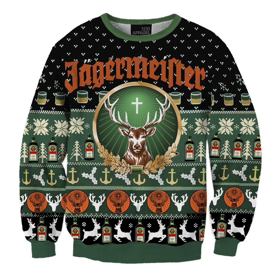 Unisex 3D Printed Christmas Sweatshirt