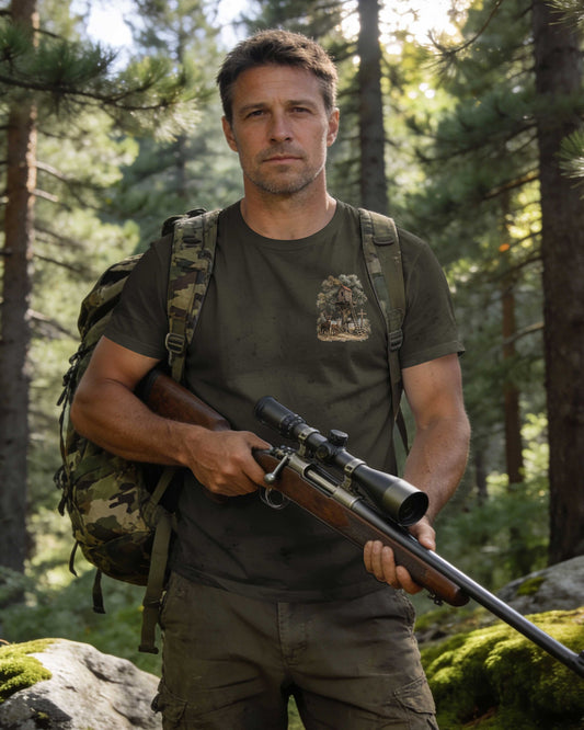 Raised To Hunt Built To Believe T-Shirt