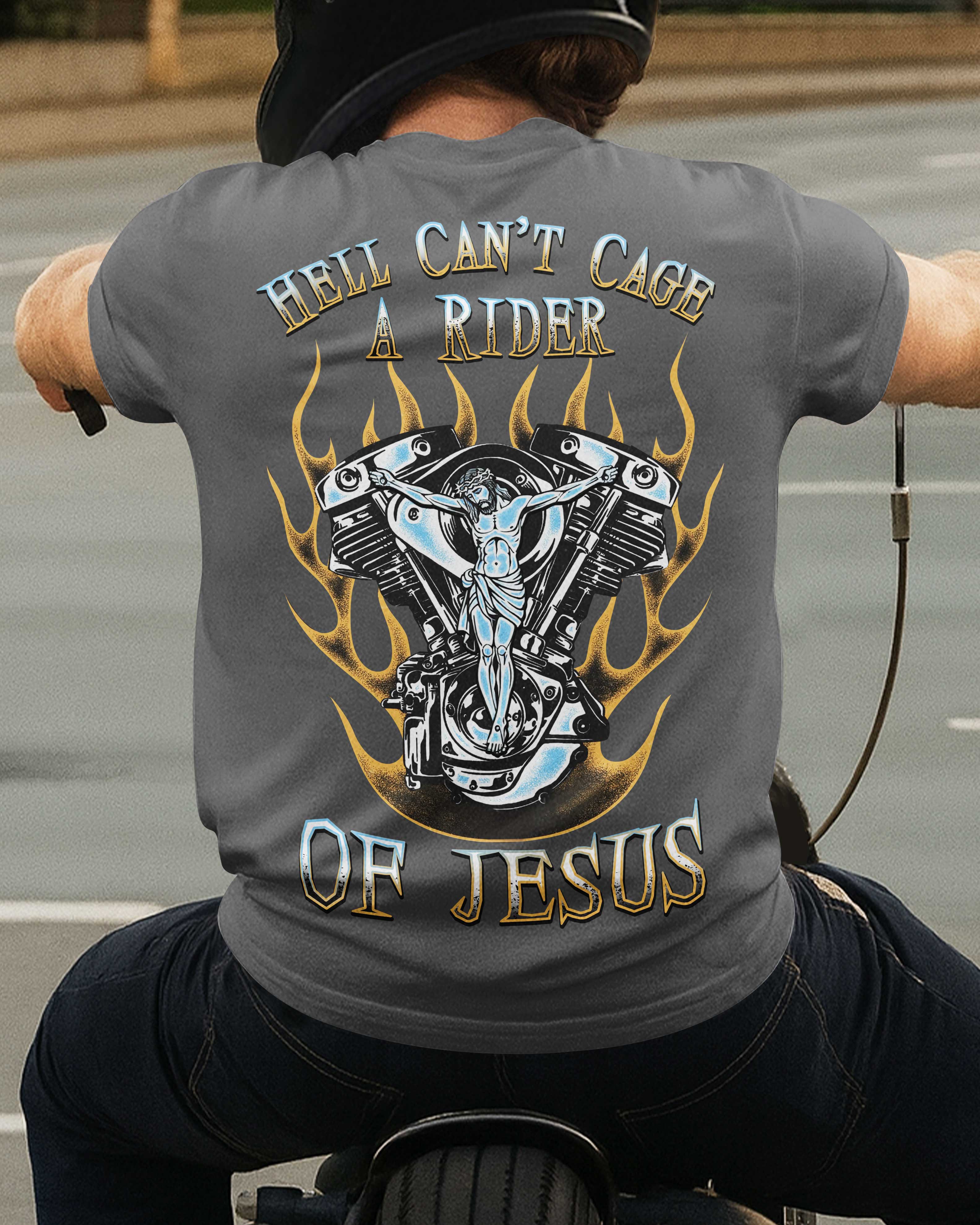 Hell Can't Cage All Over Print T-Shirt