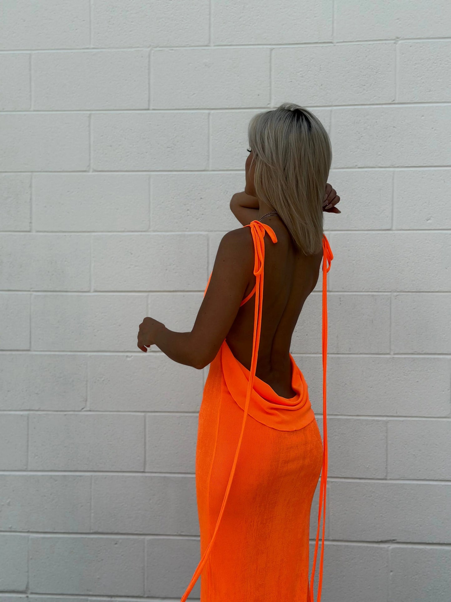 Backless Maxi Dress