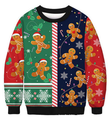 Unisex 3D Cucumber Can Print Christmas Sweatshirt