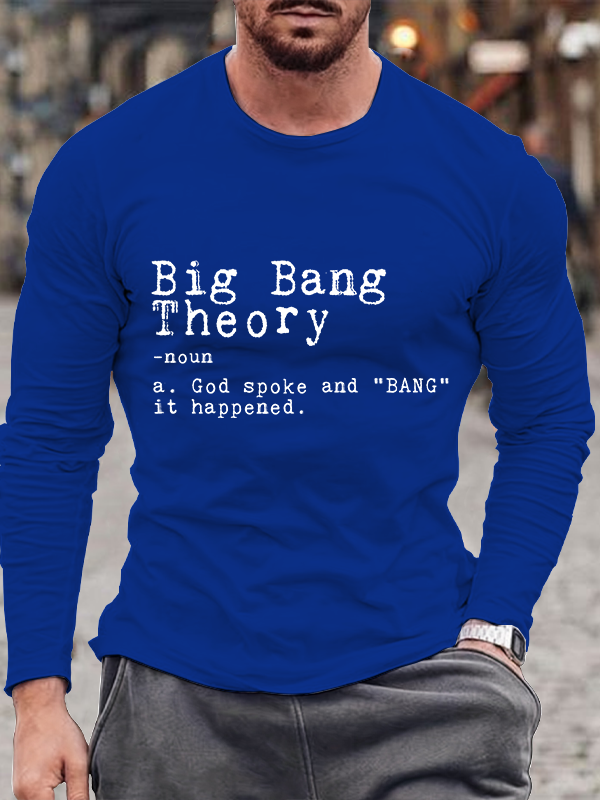 Big Bang Theory Long Sleeve T-shirt