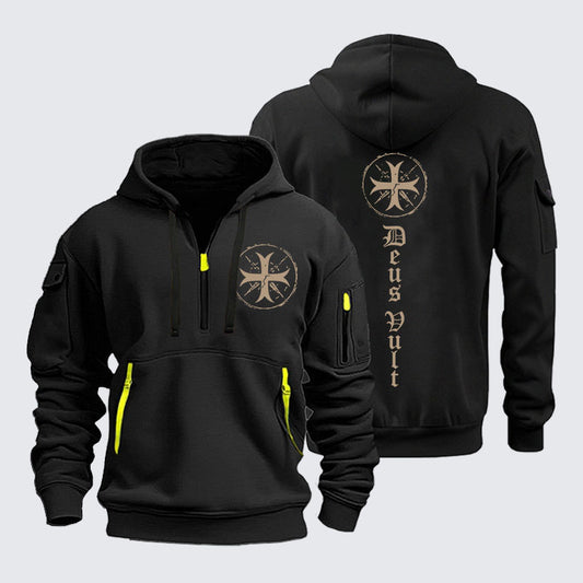 Zipper Hoodies - Deus Vult