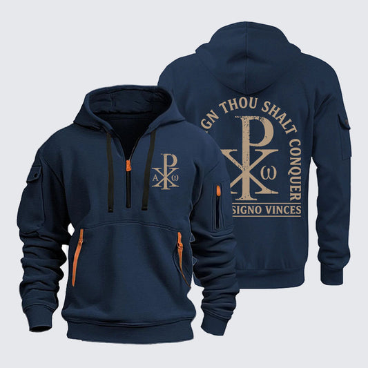 Zipper Hoodies - In Hoc Signo Vinces