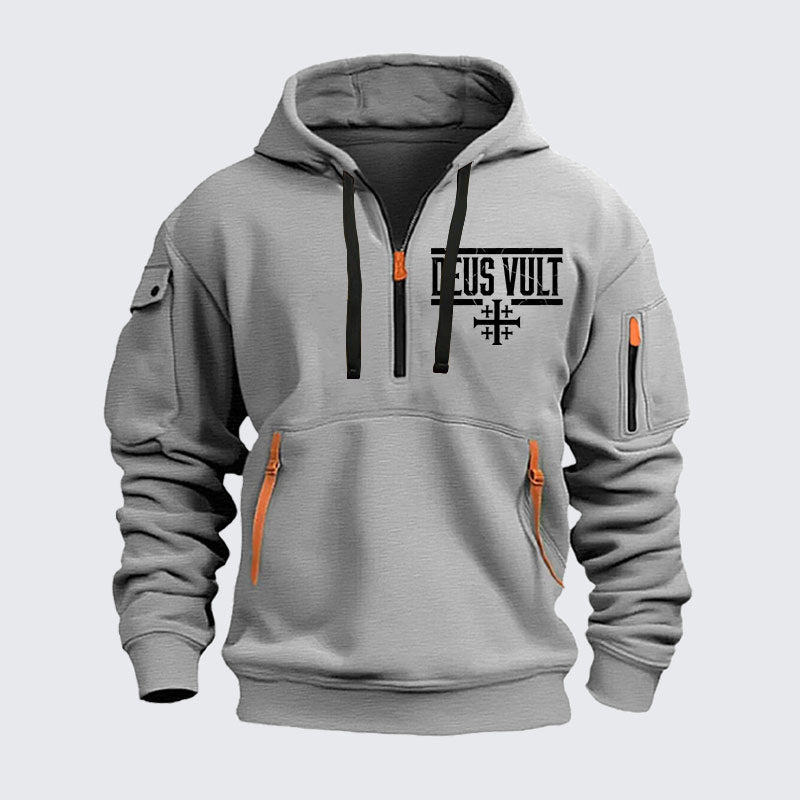 Zipper Hoodies - Deus Vult