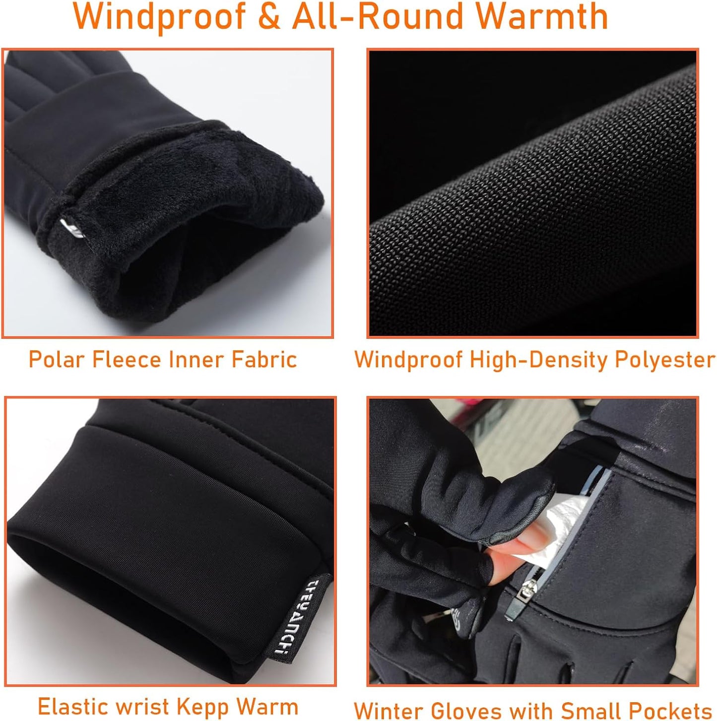 Buy 1 Get 1 Free – 2 Pairs Winter Fingerless Fishing Gloves for Men & Women