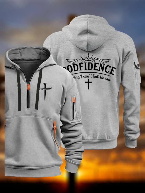 Godfidence Jesus God Christian Zipper Hoodies