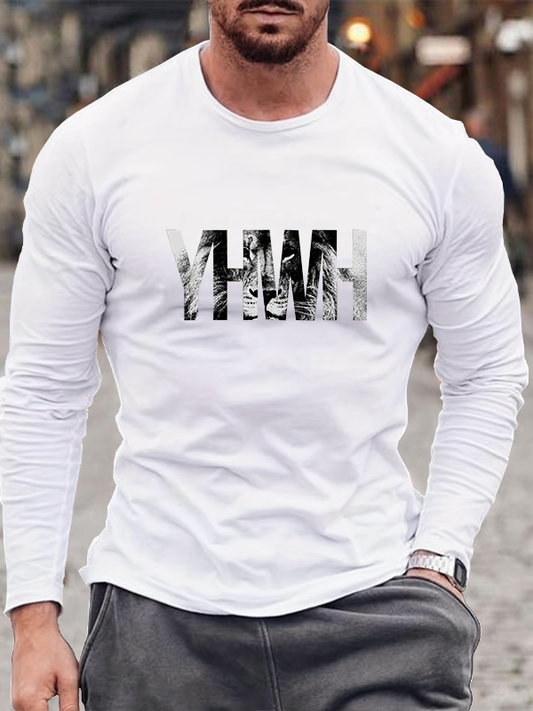 YHWH Lion Long Sleeve T-Shirt
