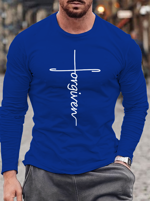 Cross Forgiven Long Sleeve T-shirt
