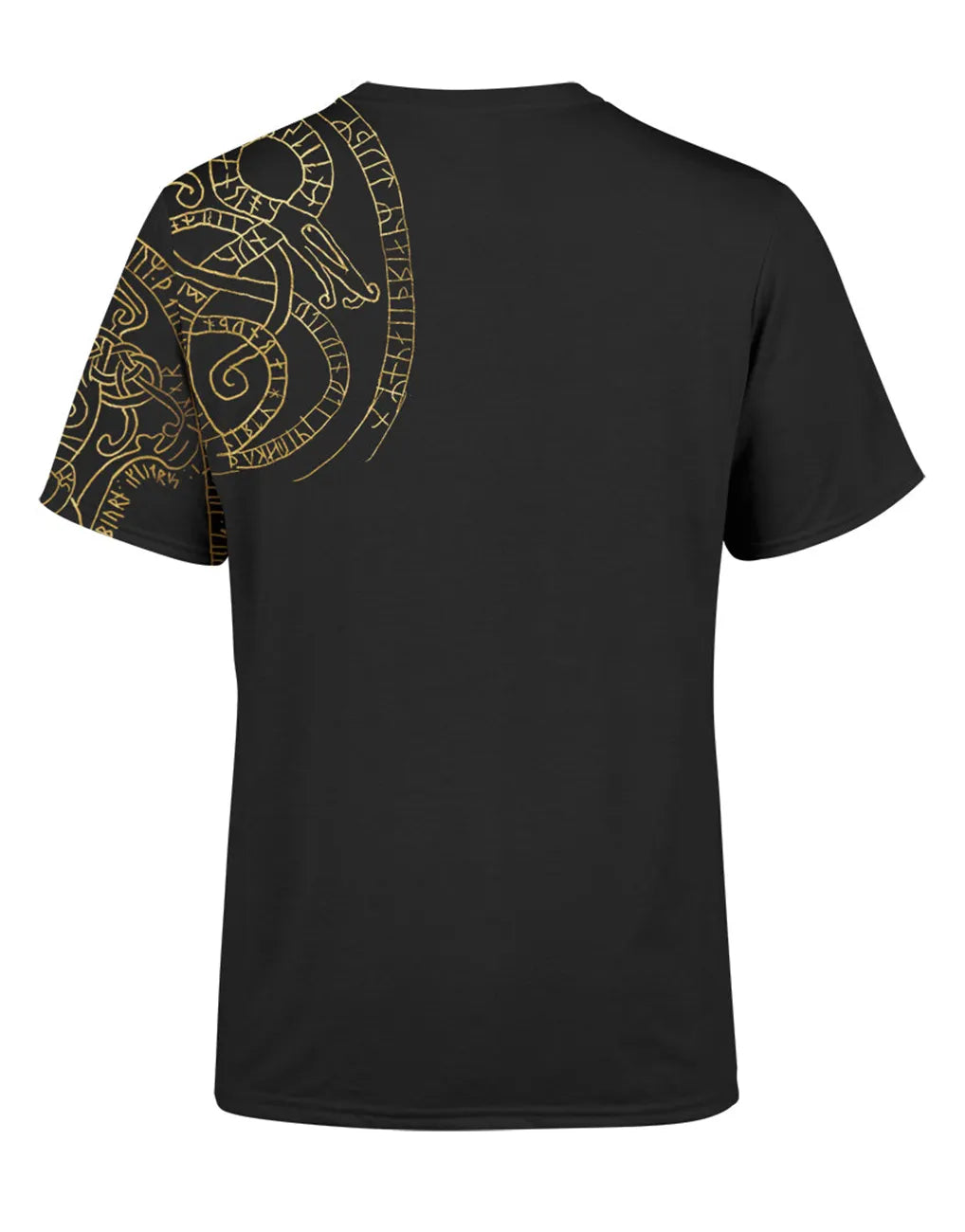 Raven God Print T-shirt