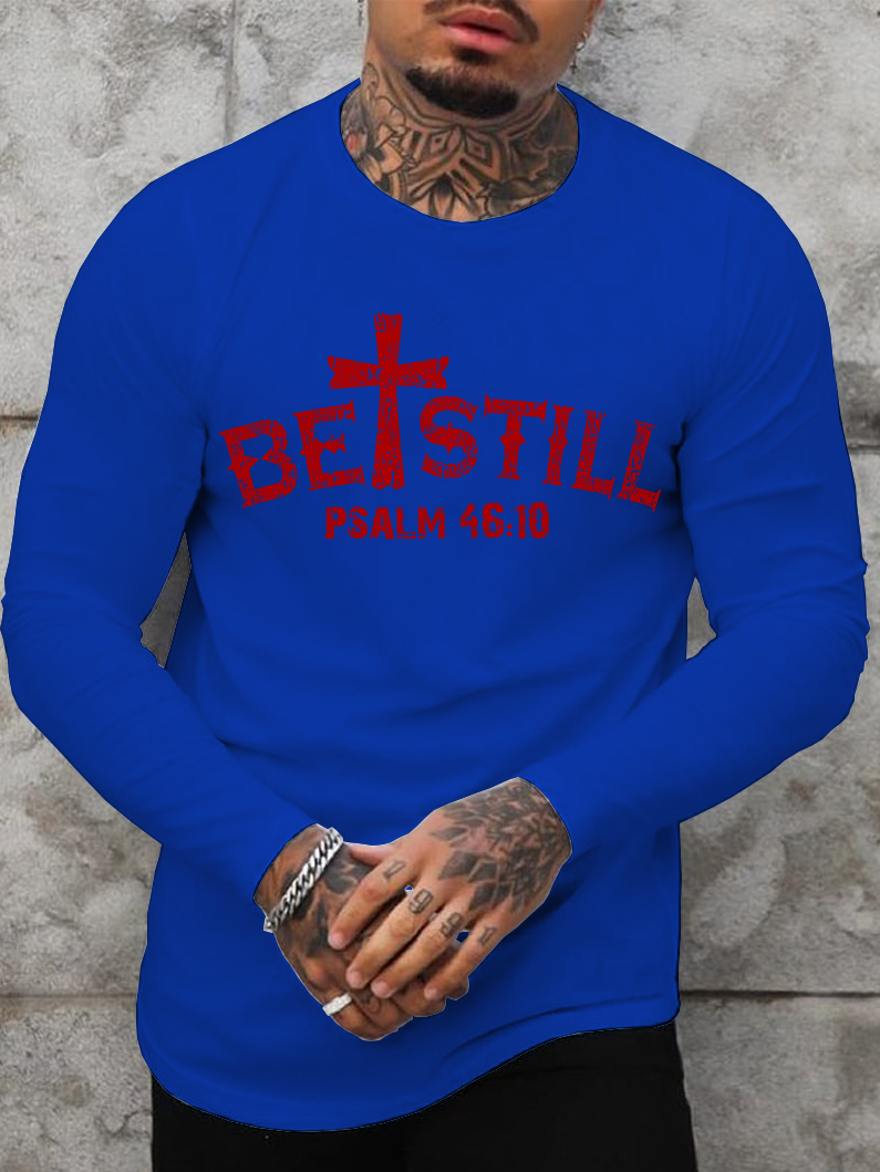 Psalm 46:10 Long Sleeve T-Shirt