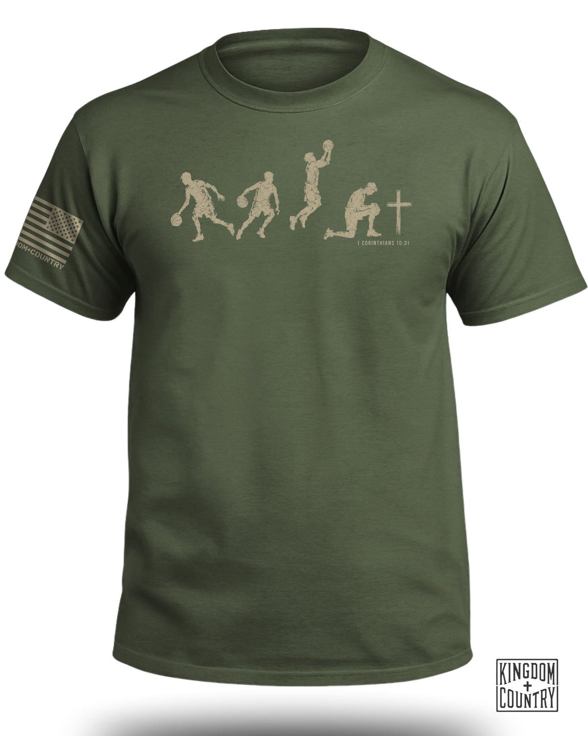 Basketball Faith Journey T-Shirt