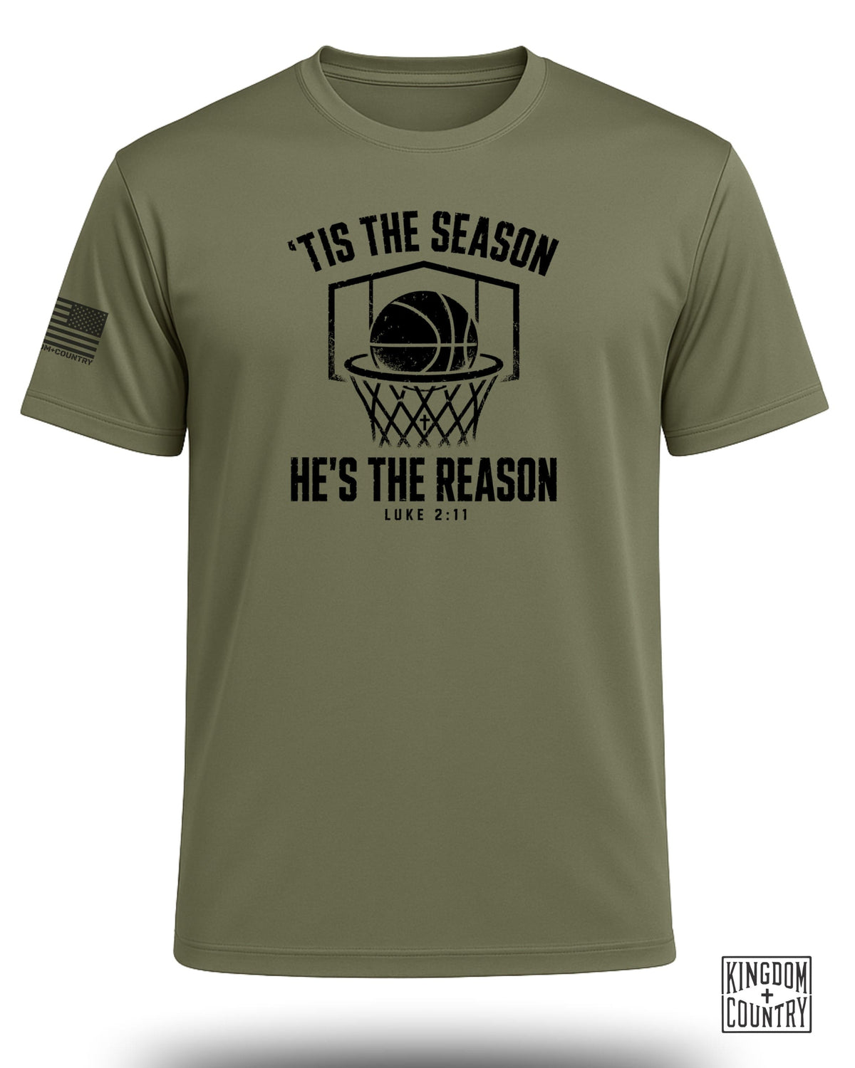 Tis The Season Basketball Performance Shirt