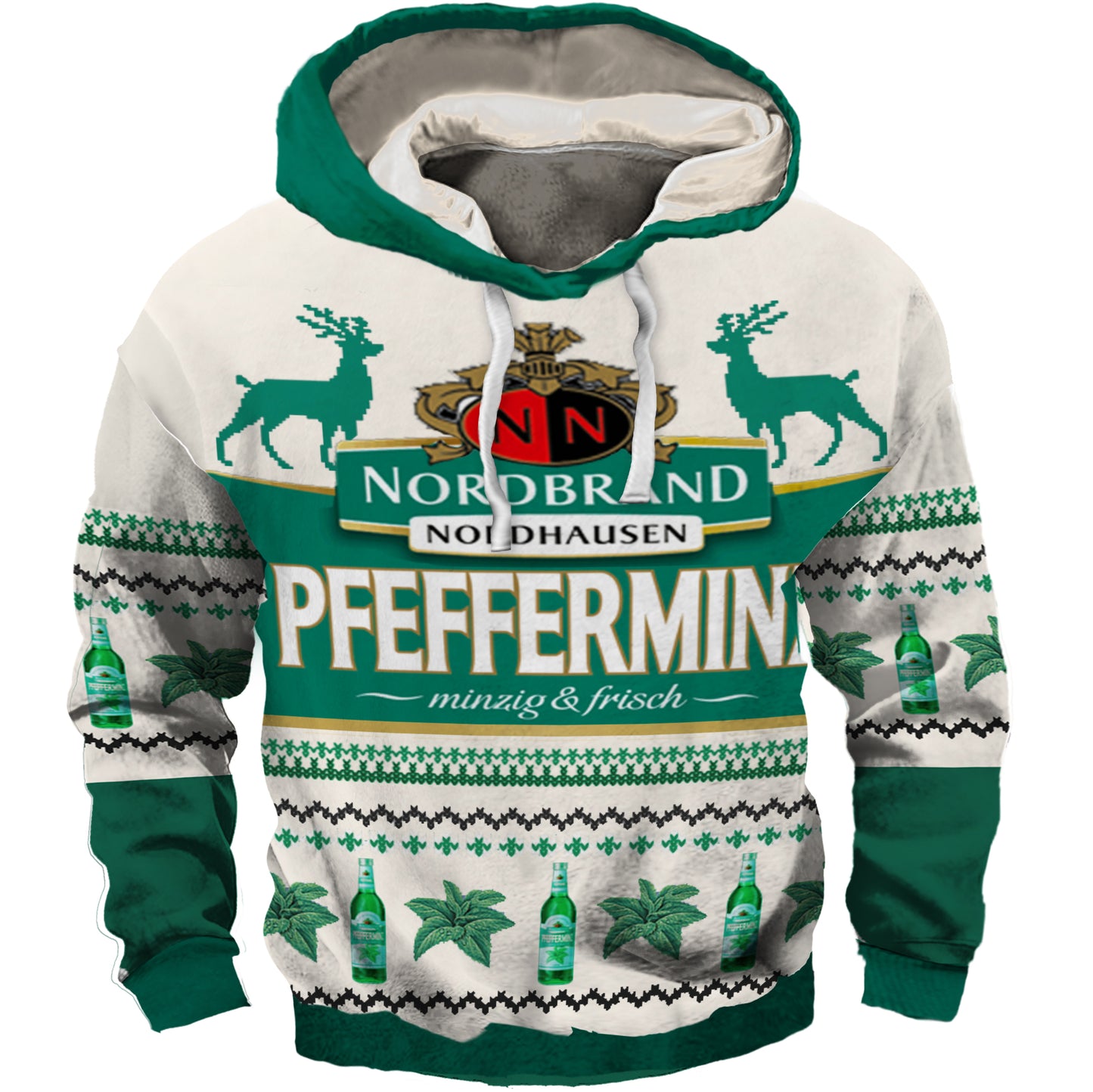 Unisex 3D Printed Christmas Hoodie