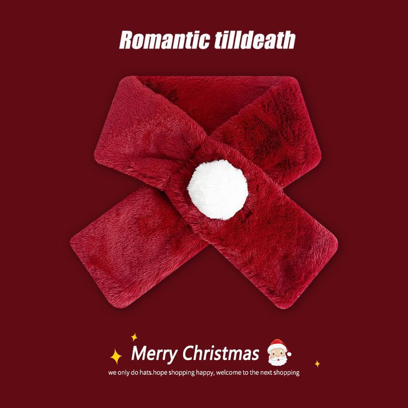 Christmas Party Casual Hat And Neck Scarf