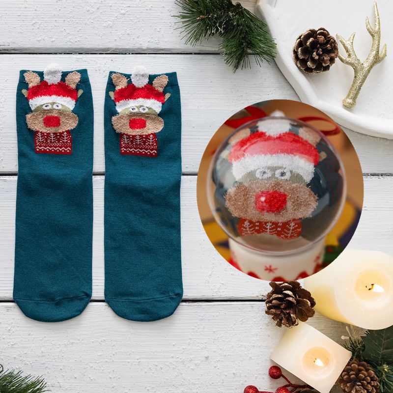 Christmas Gift Cartoon Christmas Decoration Ball Socks