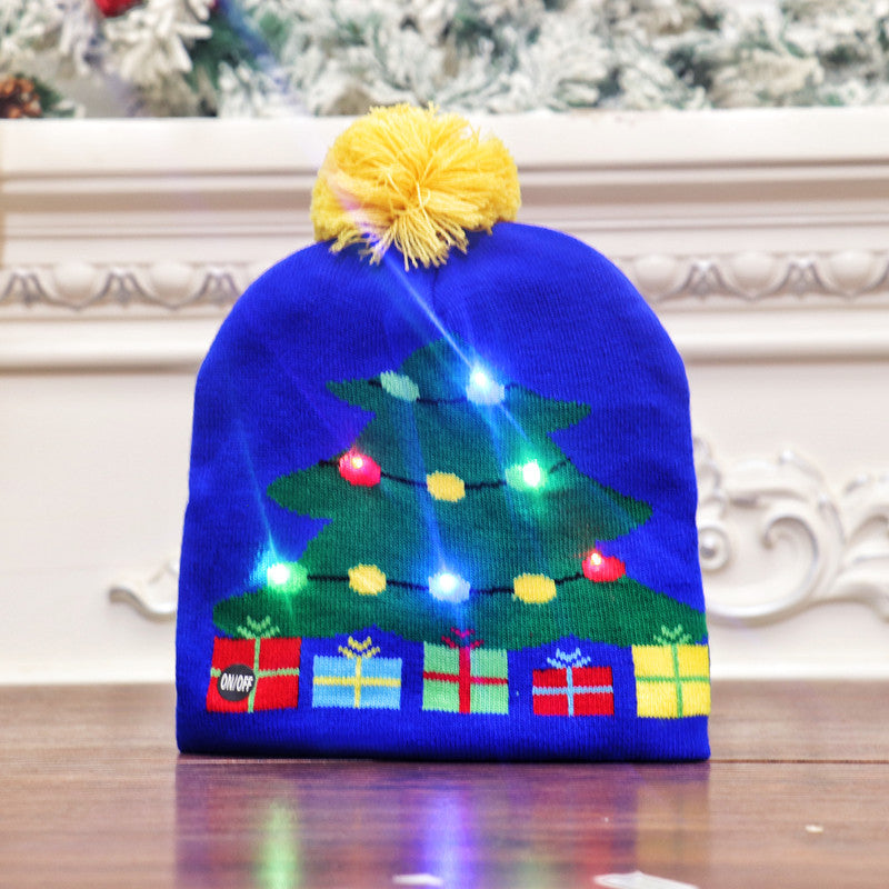Christmas Party Casual LED Emits Light Christmas Hat