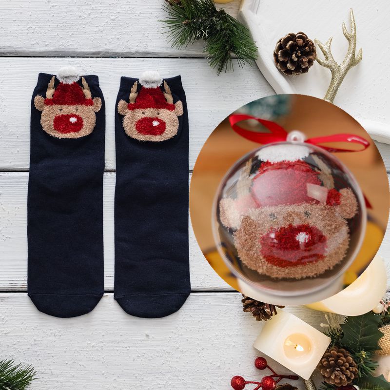 Christmas Gift Cartoon Christmas Decoration Ball Socks