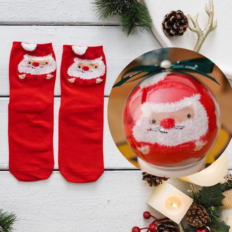 Christmas Gift Cartoon Christmas Decoration Ball Socks