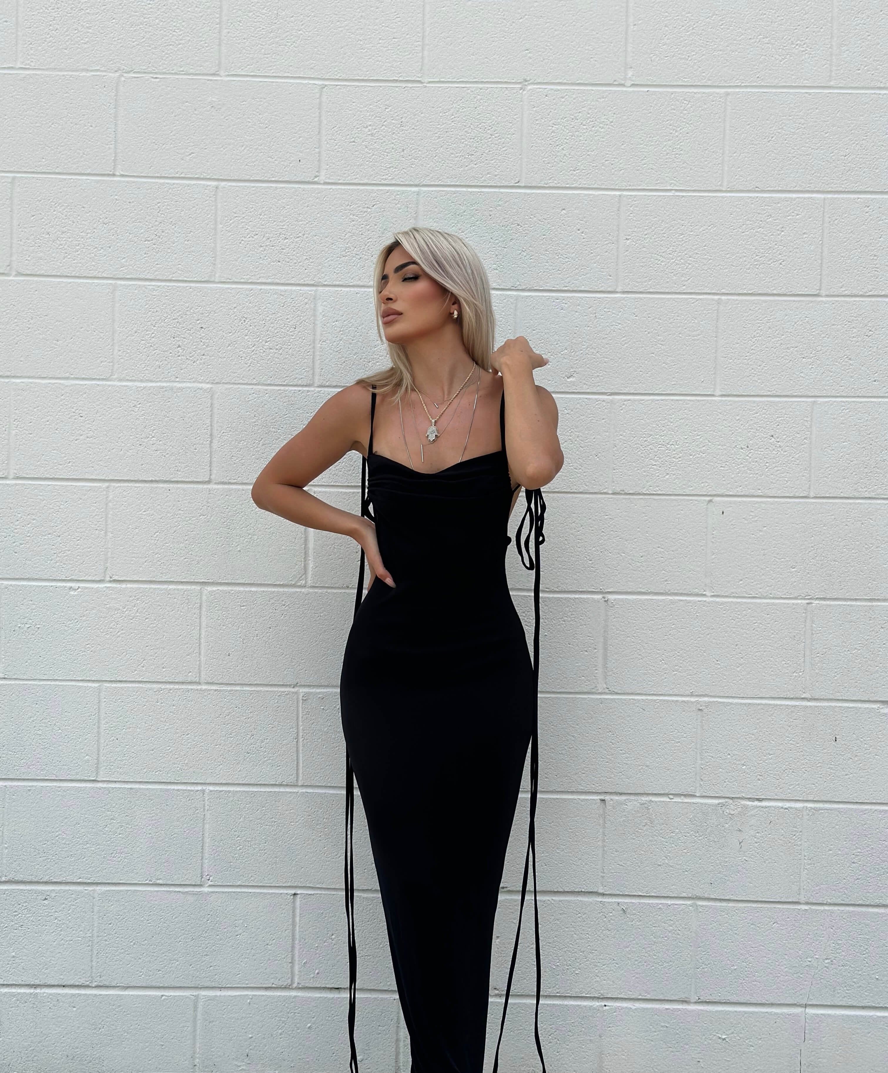 Backless Maxi Dress