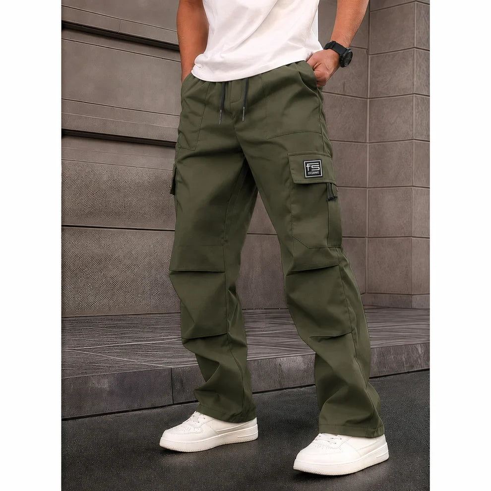 Men’s Cargo Pants For All-Season Daily Wear | Straight-Leg | Slim Fit | Multicolor Pocket