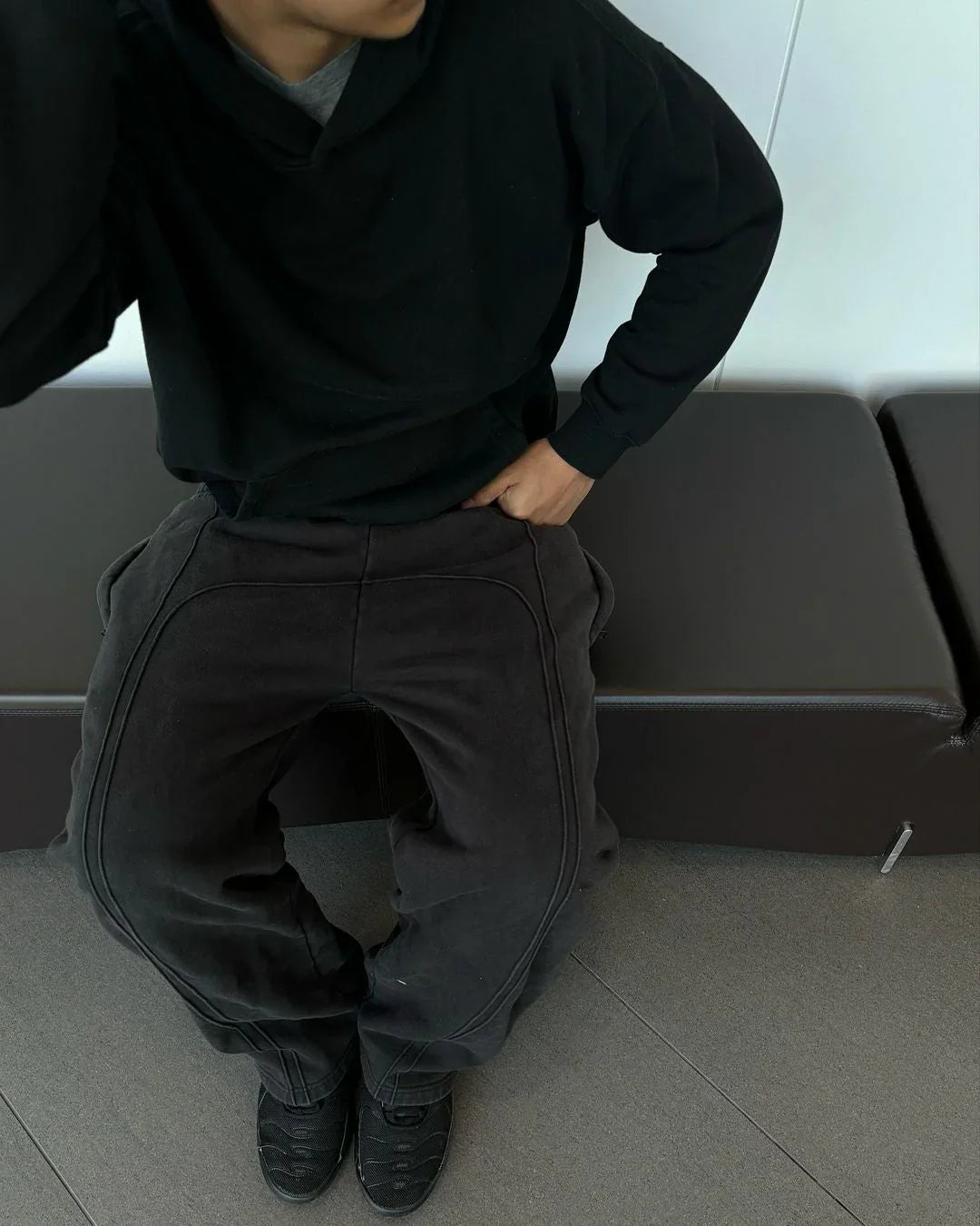 Men's Loose Fit Sweatpants with Drawstring