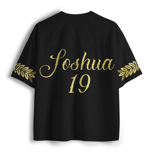 Be Strong And Courageous Christian Mesh Jersey