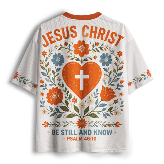 Big Fan Of Jesus Christ Christian Mesh Jersey