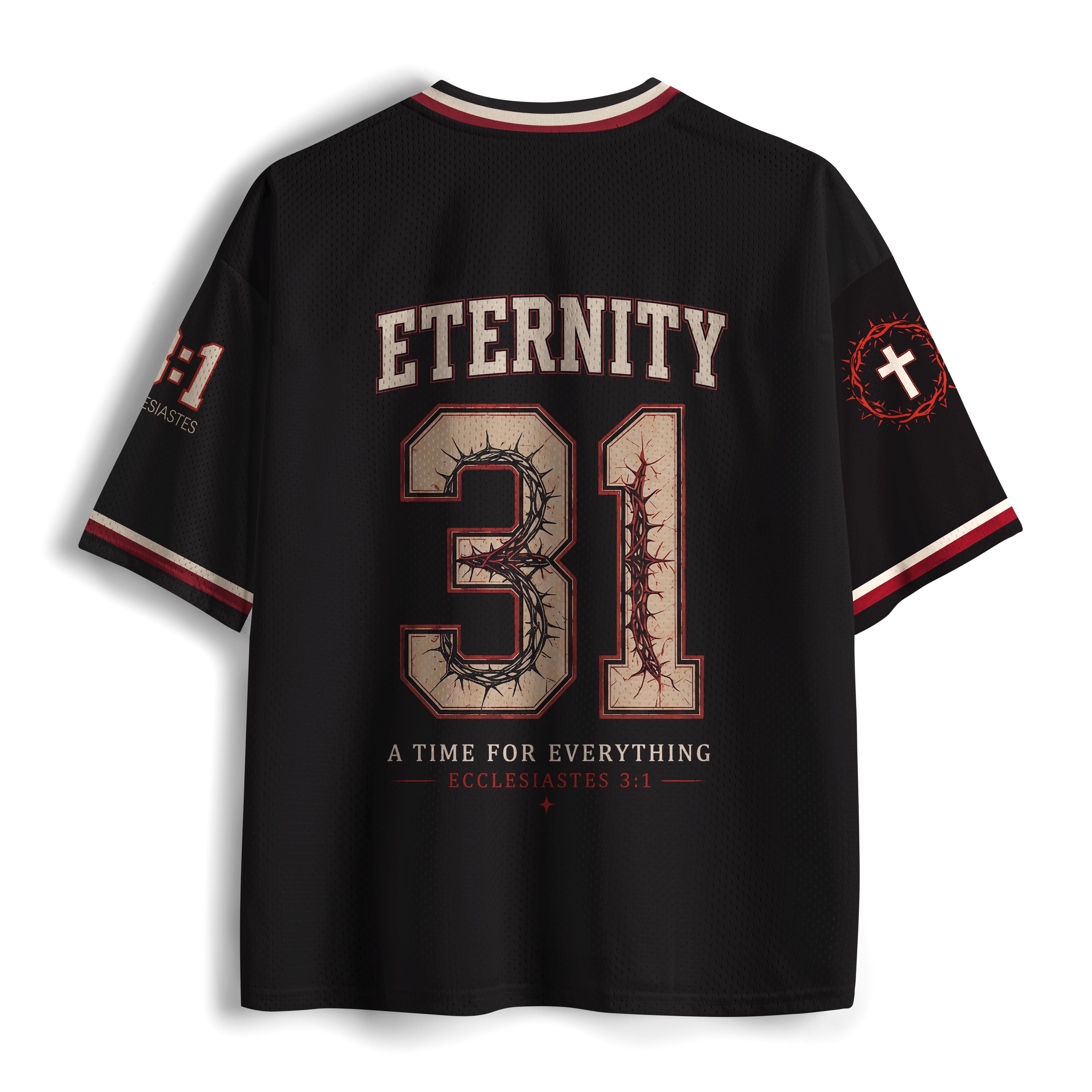 Blessed Is My Eternity Christian Mesh Jersey