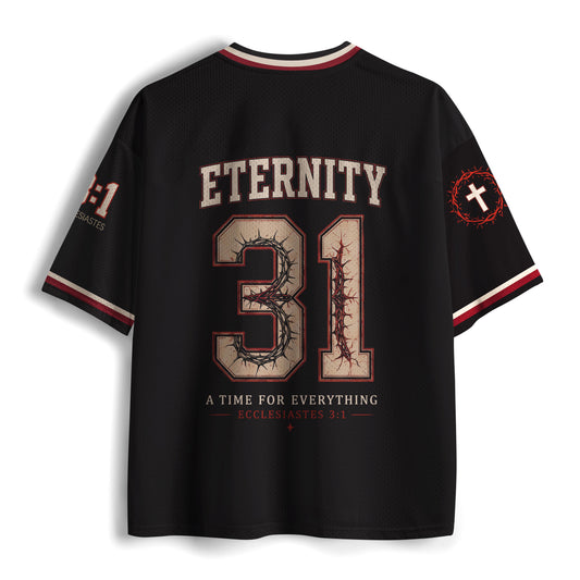 Blessed Is My Eternity Christian Mesh Jersey
