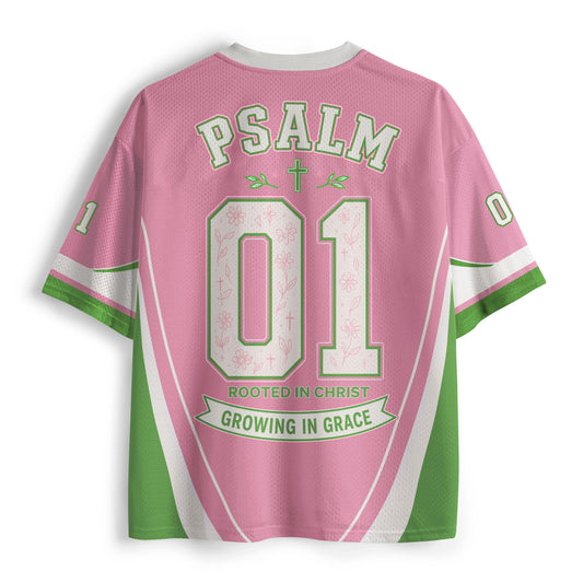 Bloom Where You Are Planted Christian Mesh Jersey
