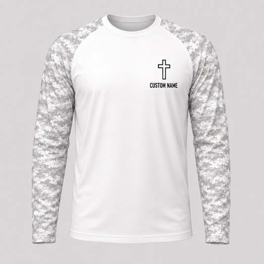 Hooked on Jesus Simple Man Fishing Shirt