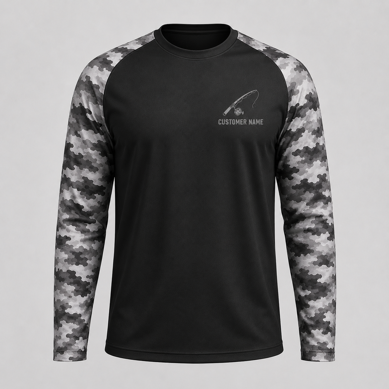 Golden Retriever Fishing Shirt – Hooked With My Golden Custom Name Long Sleeve