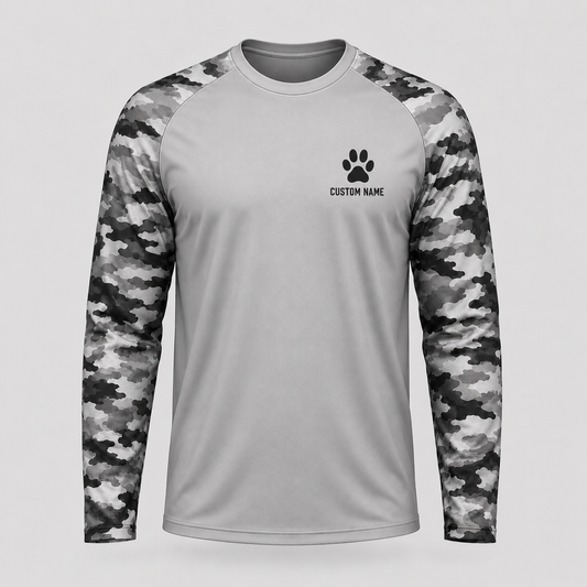 Golden Retriever Fishing Shirt – Hooked On Adventure Long Sleeve Sun Shirt