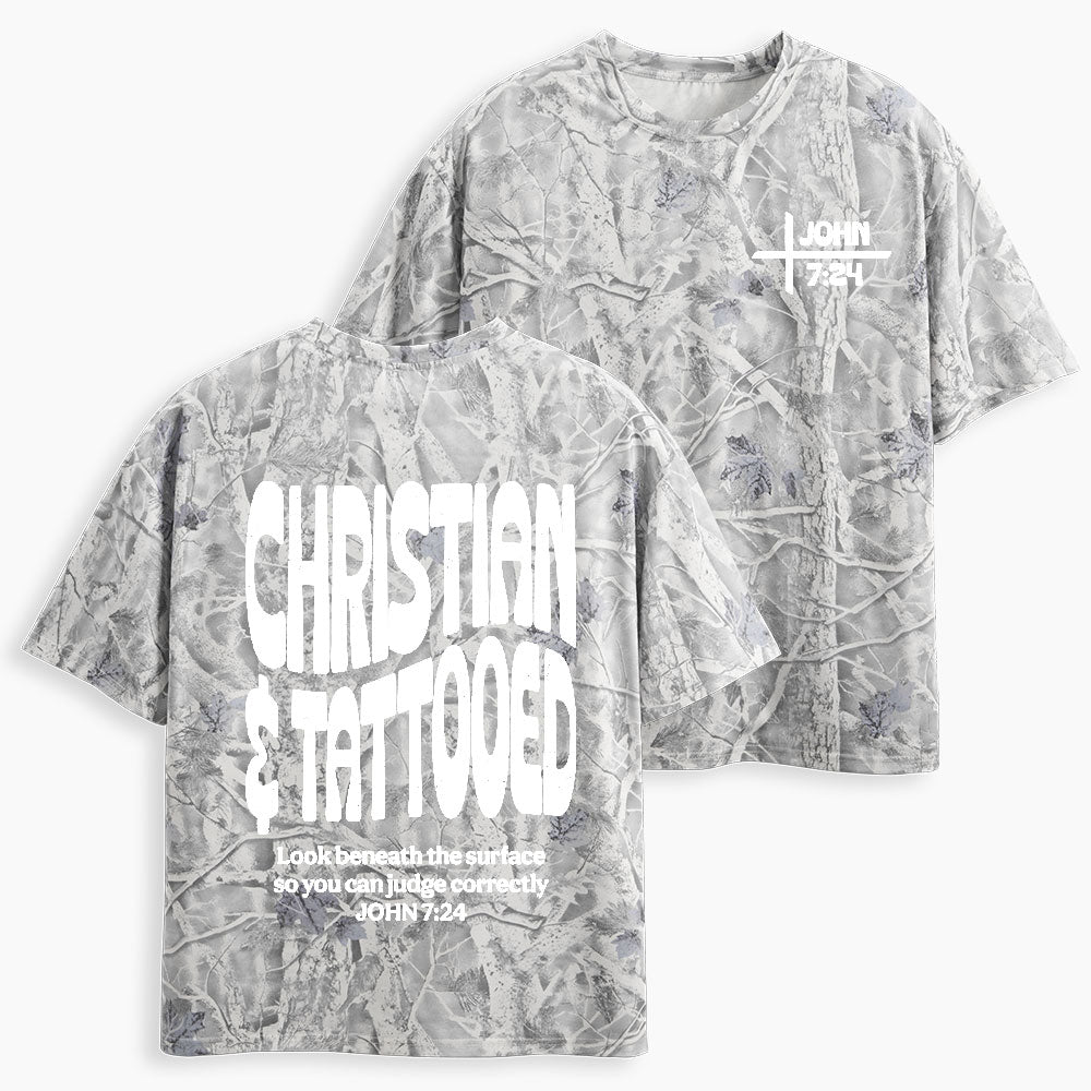 Christian & Tattooed Christian Camo T-Shirt