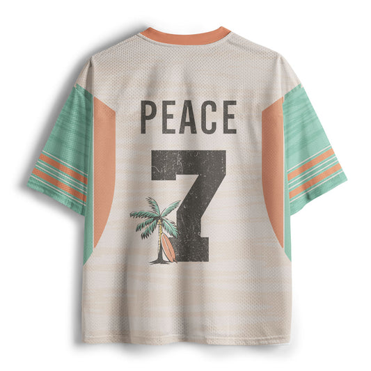 Even The Wind And Waves Obey Him Christian Mesh Jersey