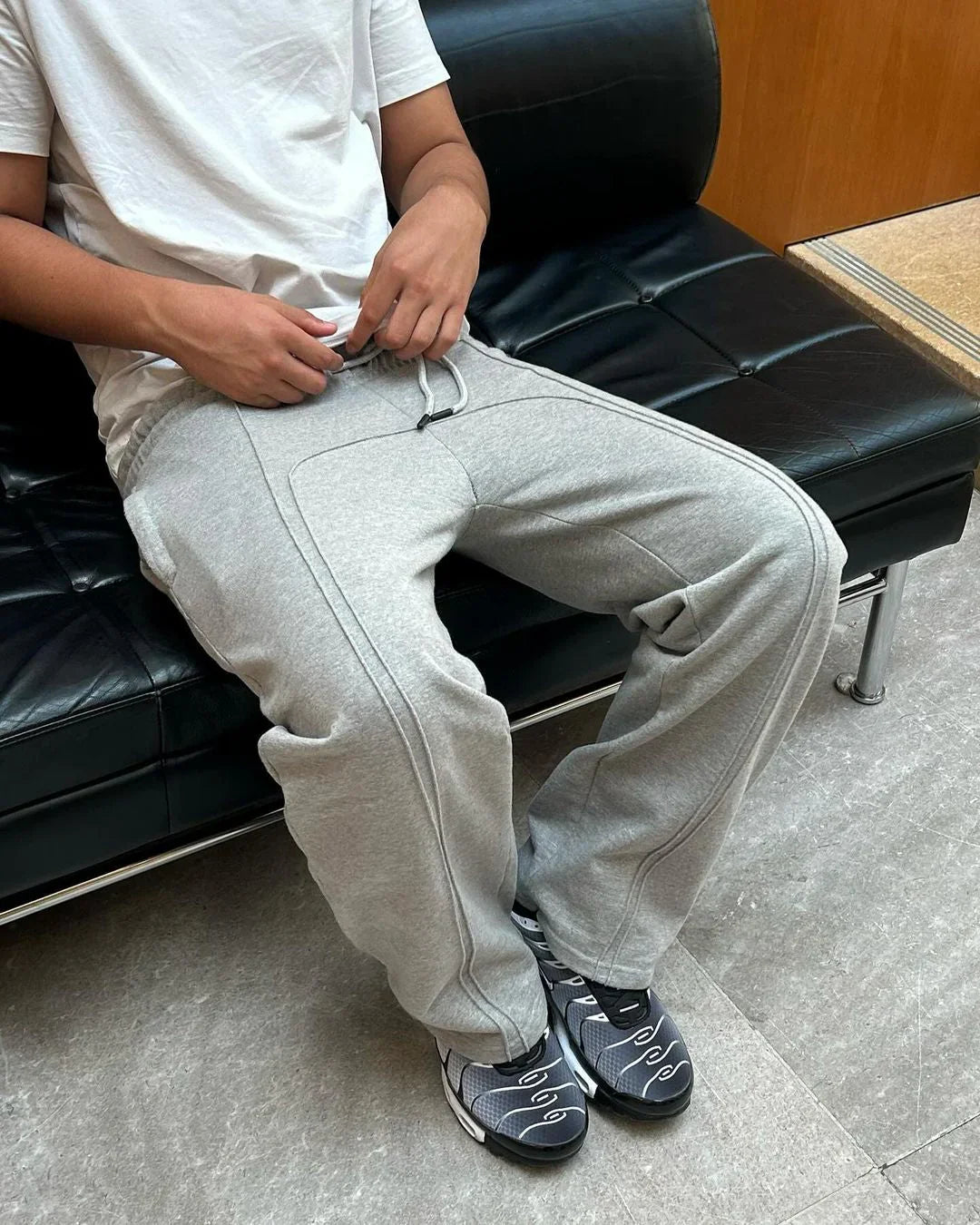 Men's Loose Fit Sweatpants with Drawstring