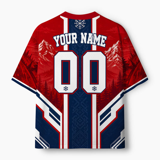Personalized Faith Can Move Mountian Christian Mesh Jersey